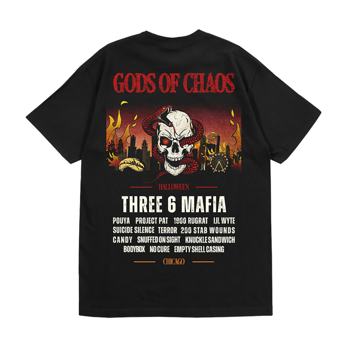 Gods of Chaos T-shirt - Halloween Event